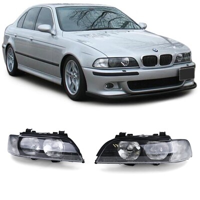 Front Dark headlights for BMW E39 95-00 SERIE 5 + Indicators