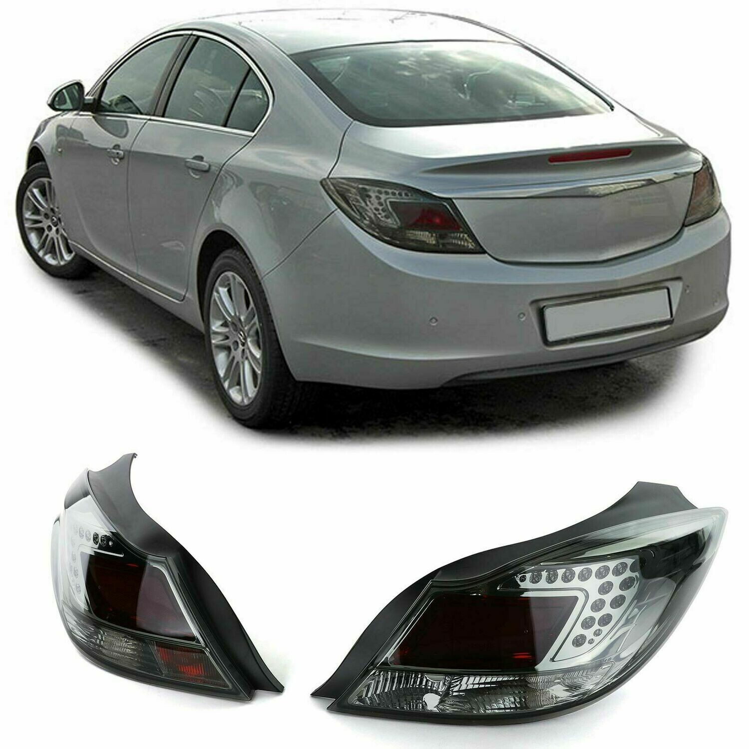 Rear LED Lights SMOKE for OPEL INSIGNIA 08-13 new