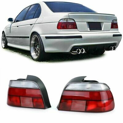 Rear Lights RED WHITE for BMW E39 95-00 SERIES 5 NEW