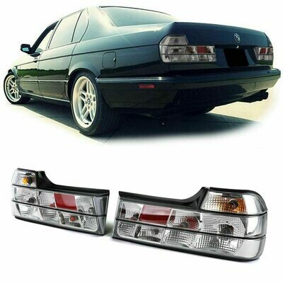 Rear Lights CRISTAL CLEAR for BMW E32 87-94 SERIES 7 NEW
