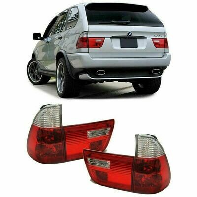 Rear Lights RED CRISTAL for BMW X5 E53 99-03 NEW