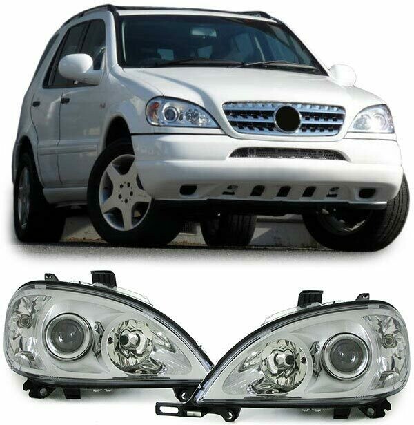 Front Headlights for MERCEDES ML W163 98-01 NEW FACELIFT LOOK