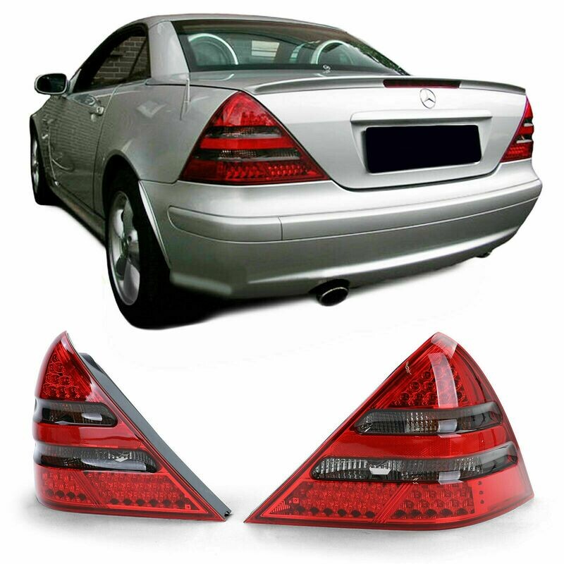 Rear LED lights RED-SMOKE for MERCEDES SLK R170 96-04 NEW