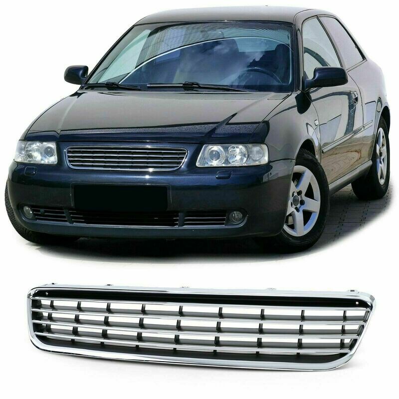 Sport Grill BLACK CHROME for AUDI A3 8L 00-03
