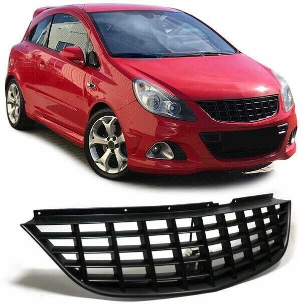 Sport Grill BLACK for OPEL CORSA D 06-10 NEW