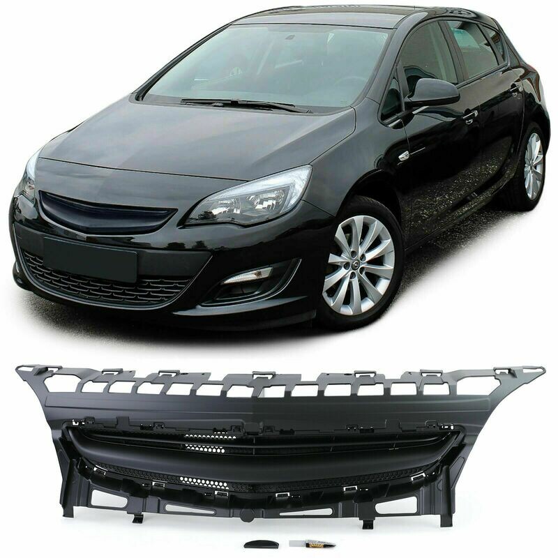 Sport Grill BLACK for OPEL ASTRA J 12-15 NEW 5 Doors