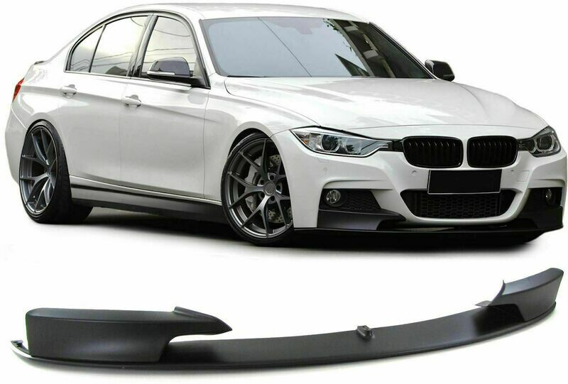Front Splitter Black MATT for BMW F30 F31 2011 Series 3