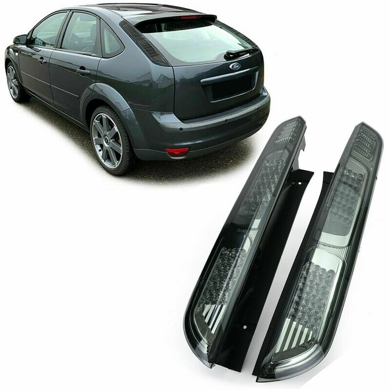 Rear LED Lights SMOKE for FORD FOCUS 2 04-07
