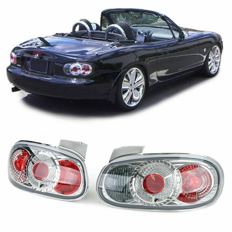 Rear Lights CHROME for MAZDA MX5 NB 98-05