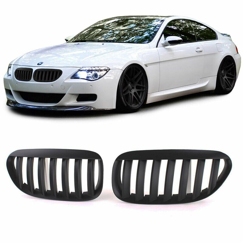 Sport Grill BLACK MATT for BMW E63 E64 04-10 SPORT LOOK