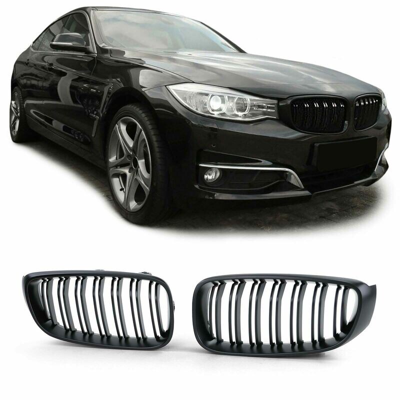 Sport Grill BLACK MATT for BMW GT F34 13-16 M LOOK