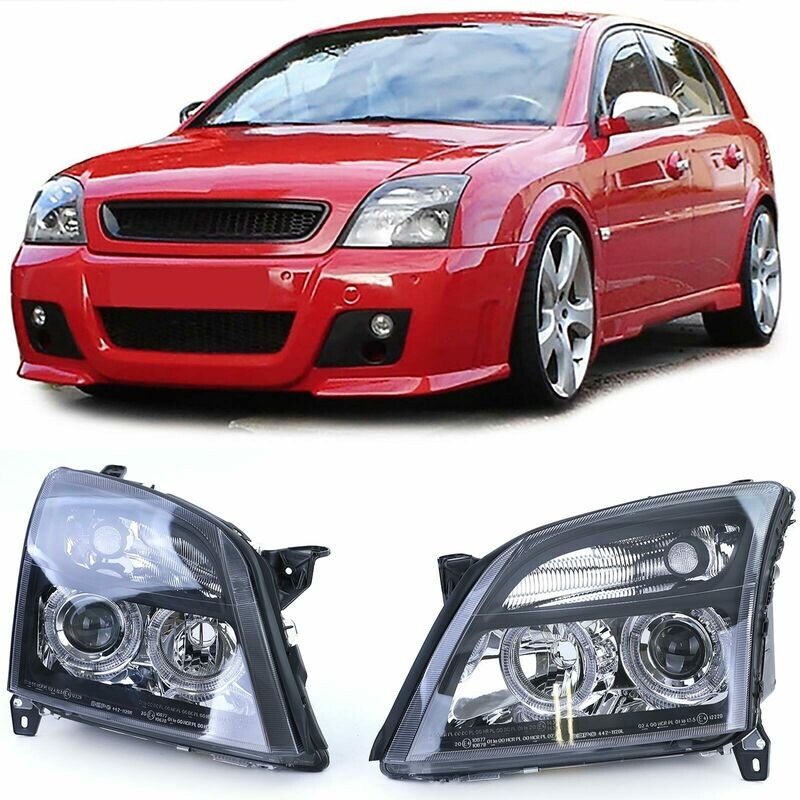 Headlights Angel Eyes for Opel Vectra C + Signum 02-05