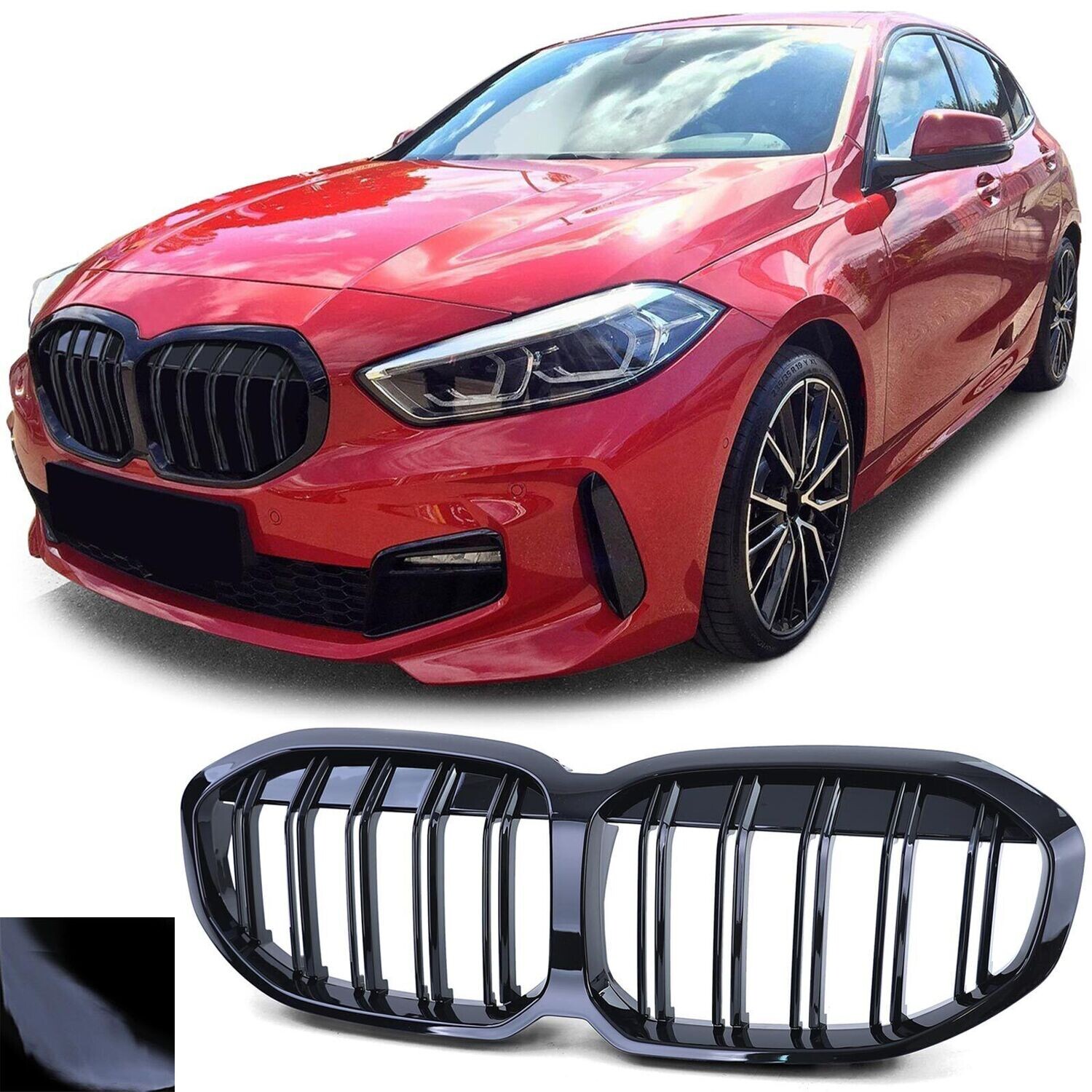 Sport Grill BLACK GLOSS for BMW F40 2019