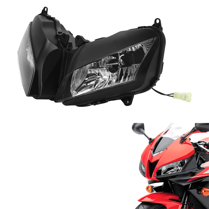 Headlight Headlamp Assembly Fit For Honda CBR600RR CBR 600 RR 600RR 2007-2012