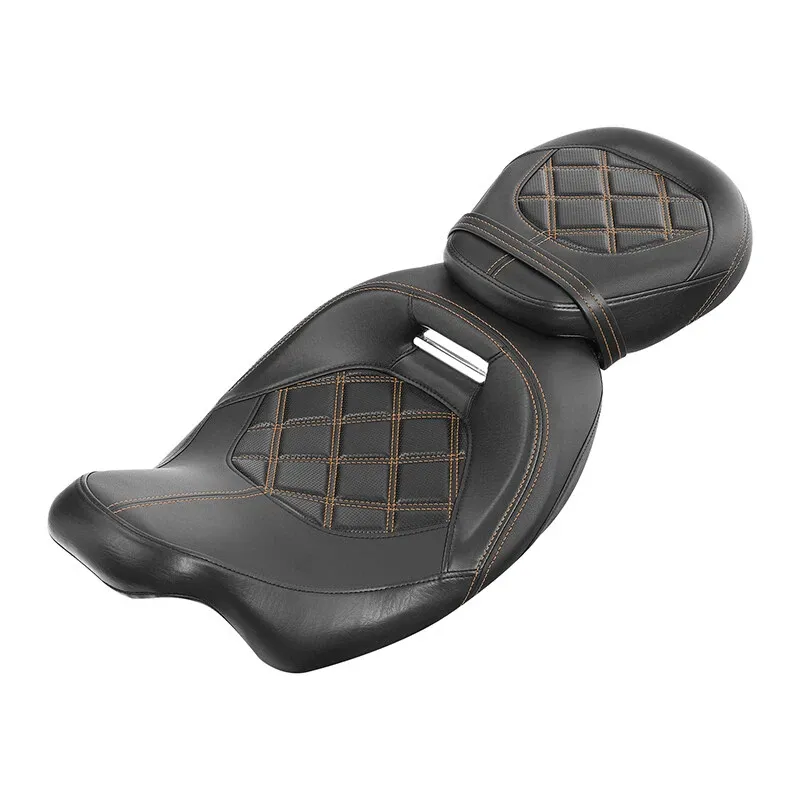 Driver Passenger Pillion Seat Fit For Harley Touring Road Street Glide 09-23 US