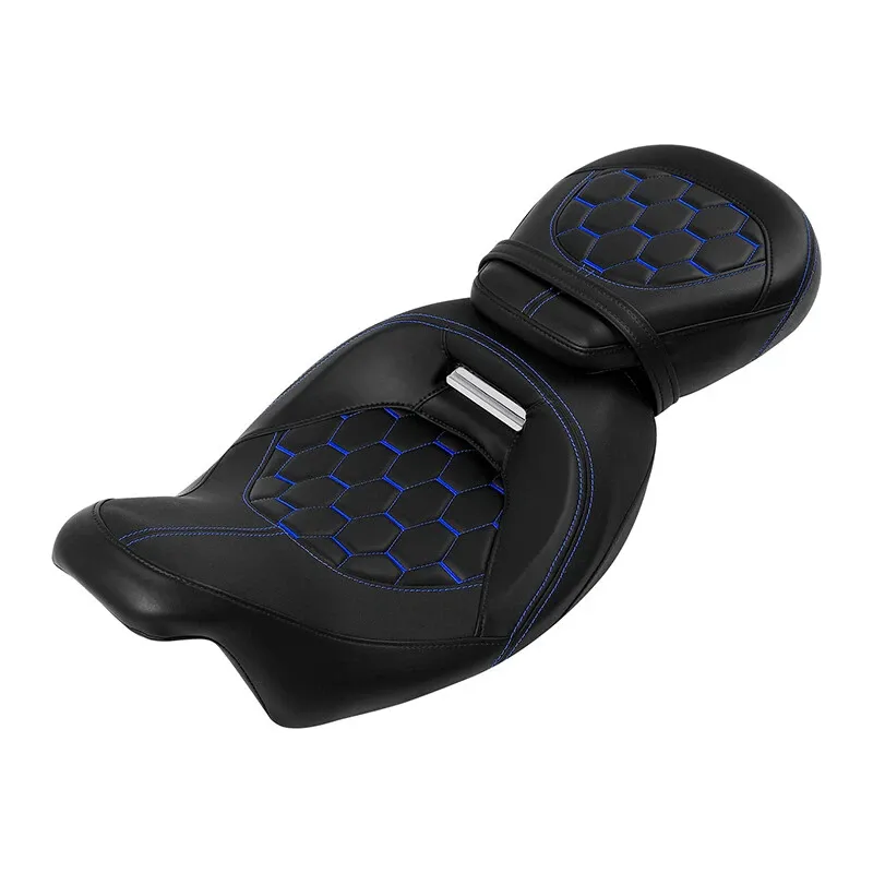 Low-Profile Driver Passenger Seat Fit For Harley Electra Street Glide 2009-2023