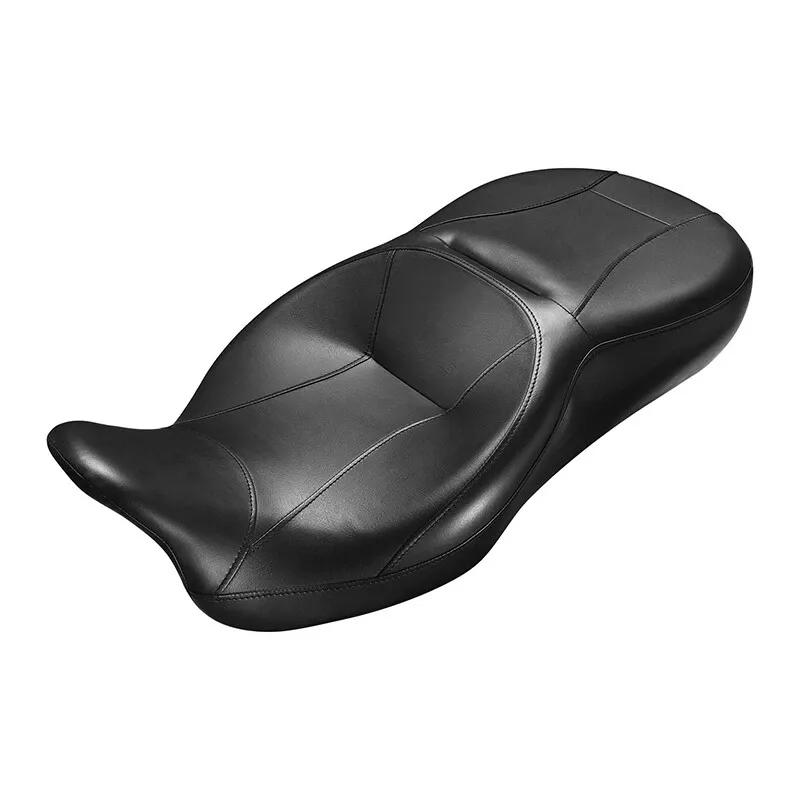 Black Rider Passenger Seat Fit For Harley Touring FLHR FLHX FLTRX FLHTK 09-23 22