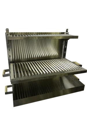 Asador de Pared Abatible Inoxidable