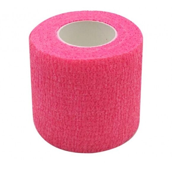 Atadura Elástica adesiva cor Pink Hot 5cm x 4,5 m