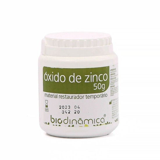 Óxido de Zinco 50 G. - Biodinâmica