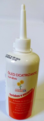 Óleo Cicatrizante de Girassol 200 ml - DERMAEX
