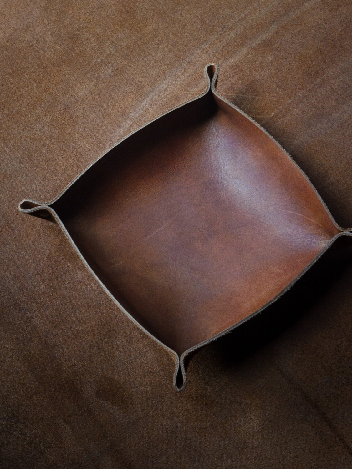Catchall Valet Tray - Brown