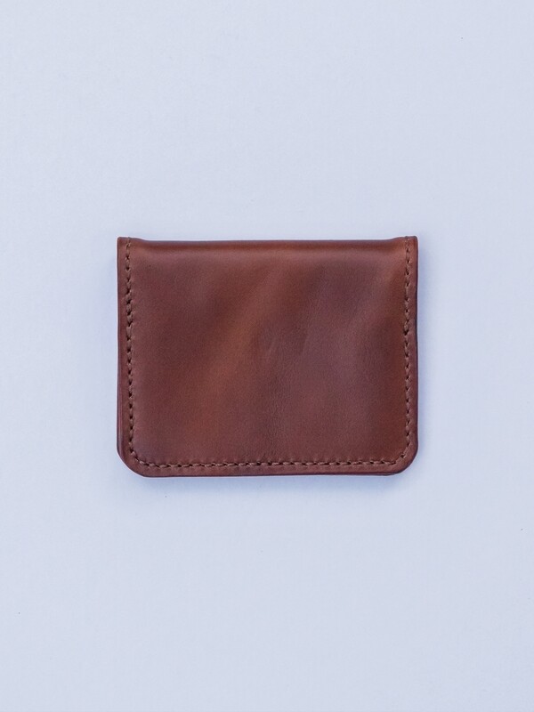 Bifold Cardholder - Brown Horween Essex