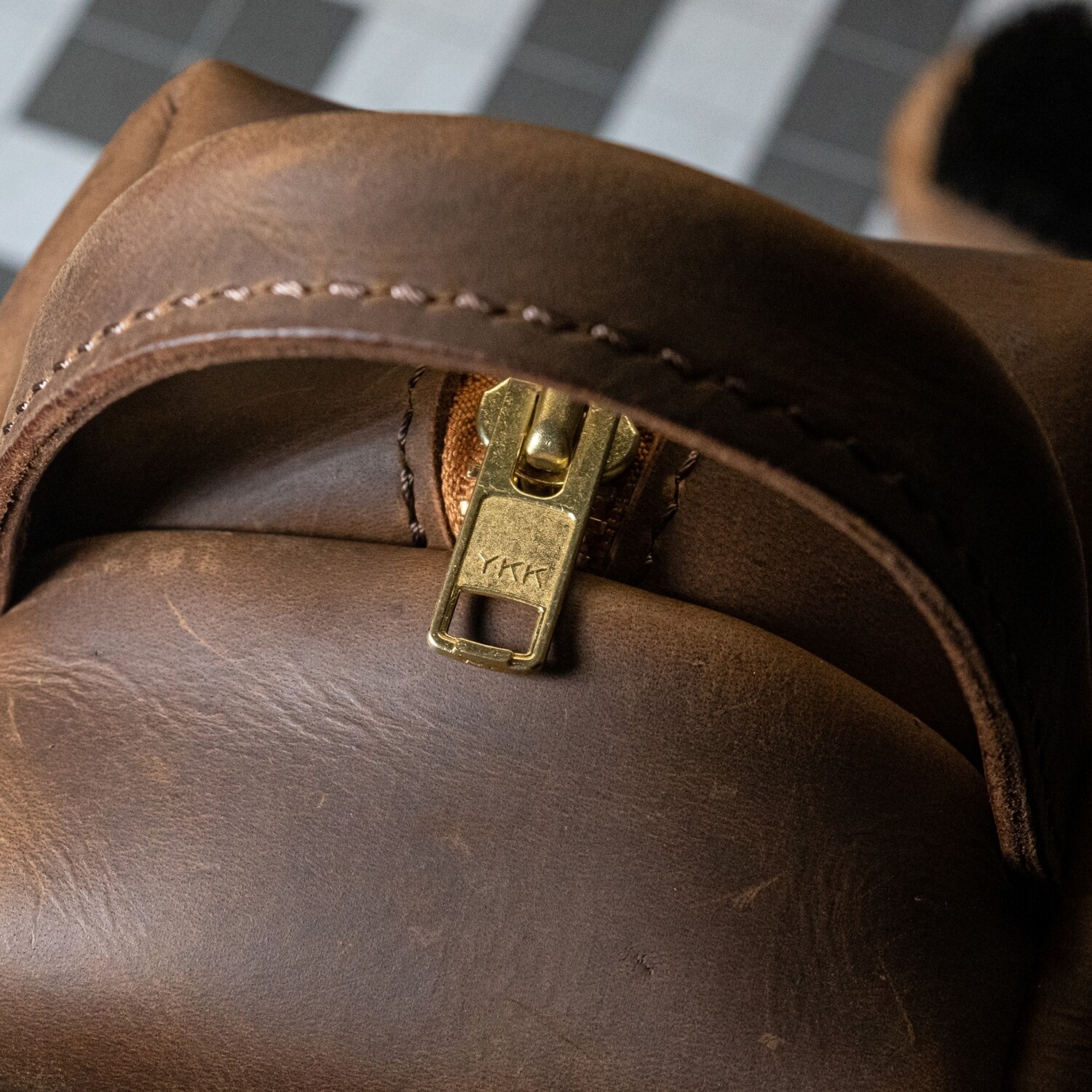 Toiletry Bag - Brown