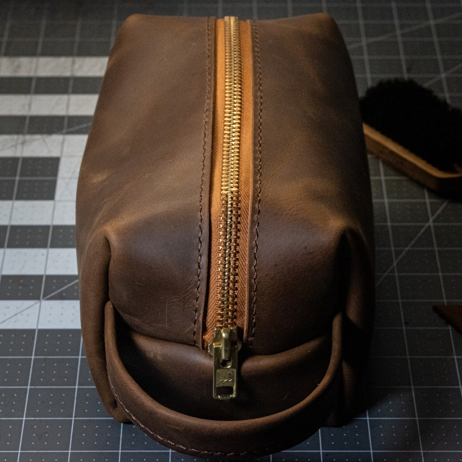 Toiletry Bag - Brown