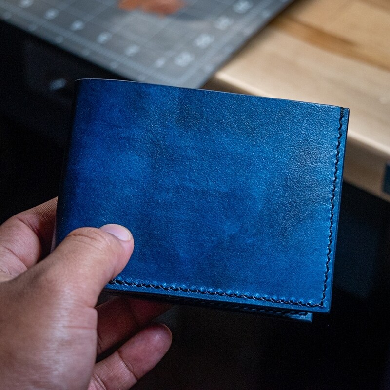 Classic Bifold Wallet - Blue