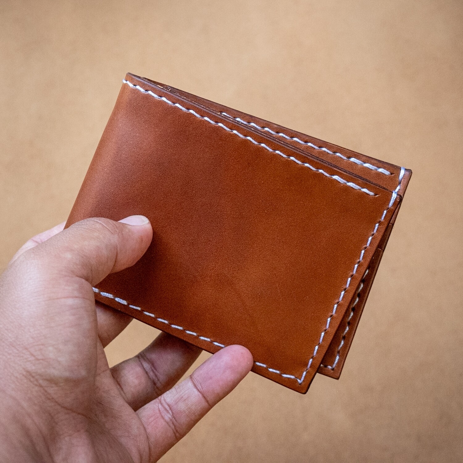 Premium Classic Bifold Wallet - Buck Brown