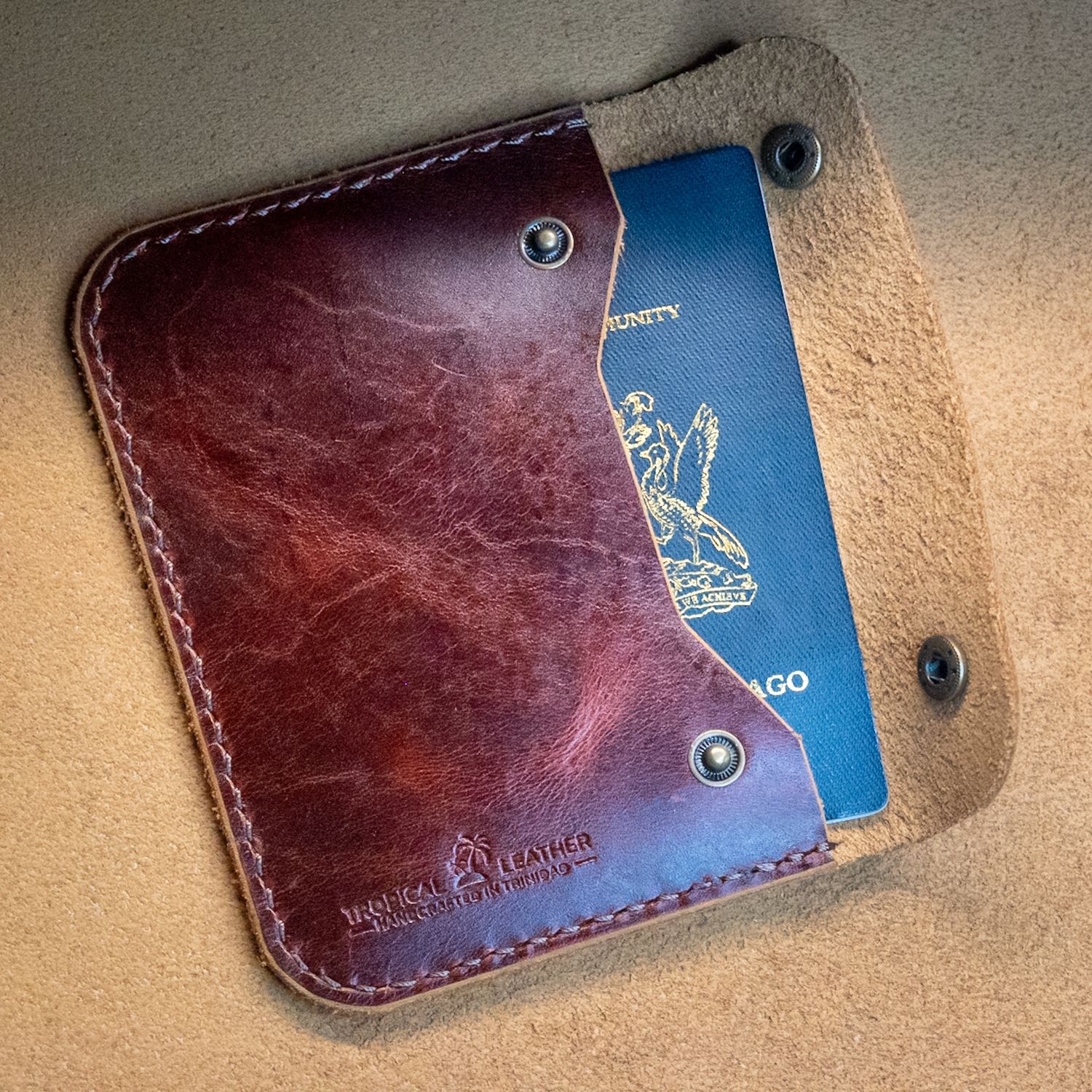 Passport Sleeve - British Tan