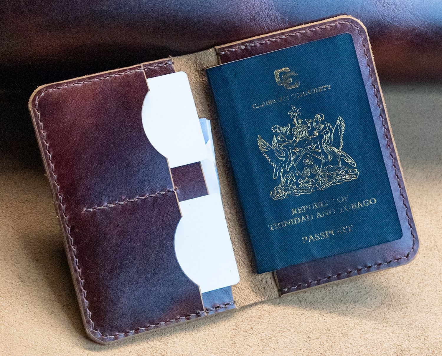Passport Case - British Tan