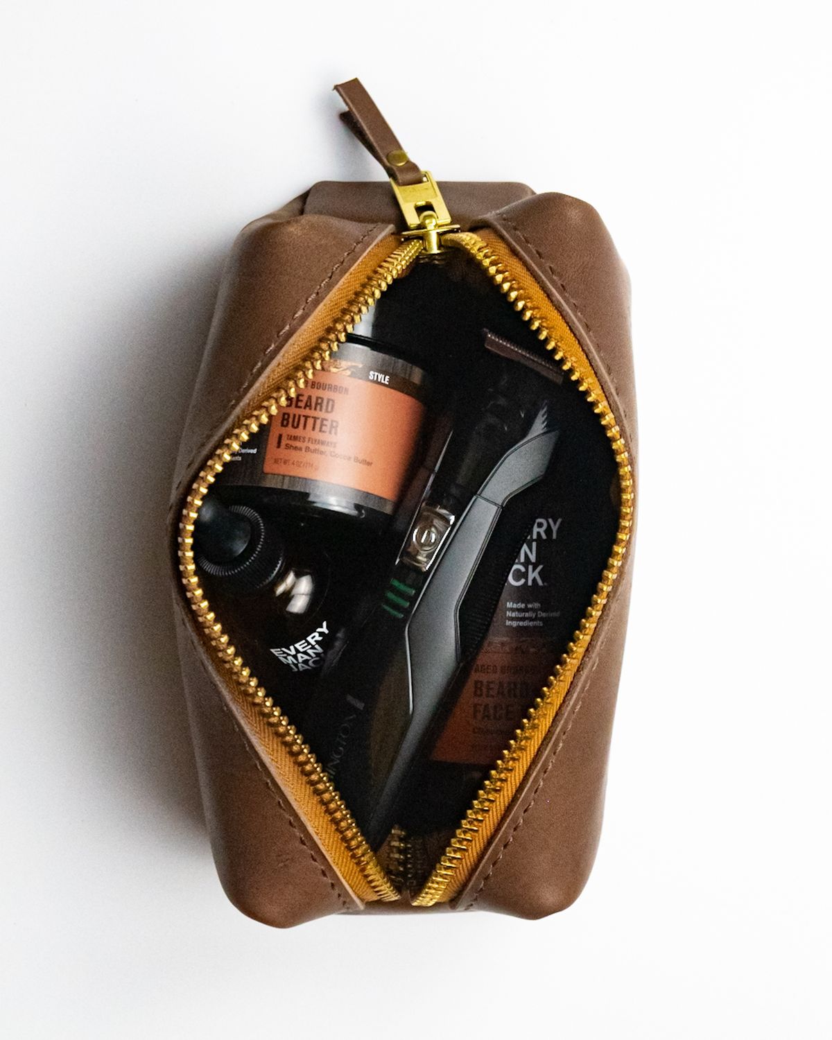 Shave Kit - Brown