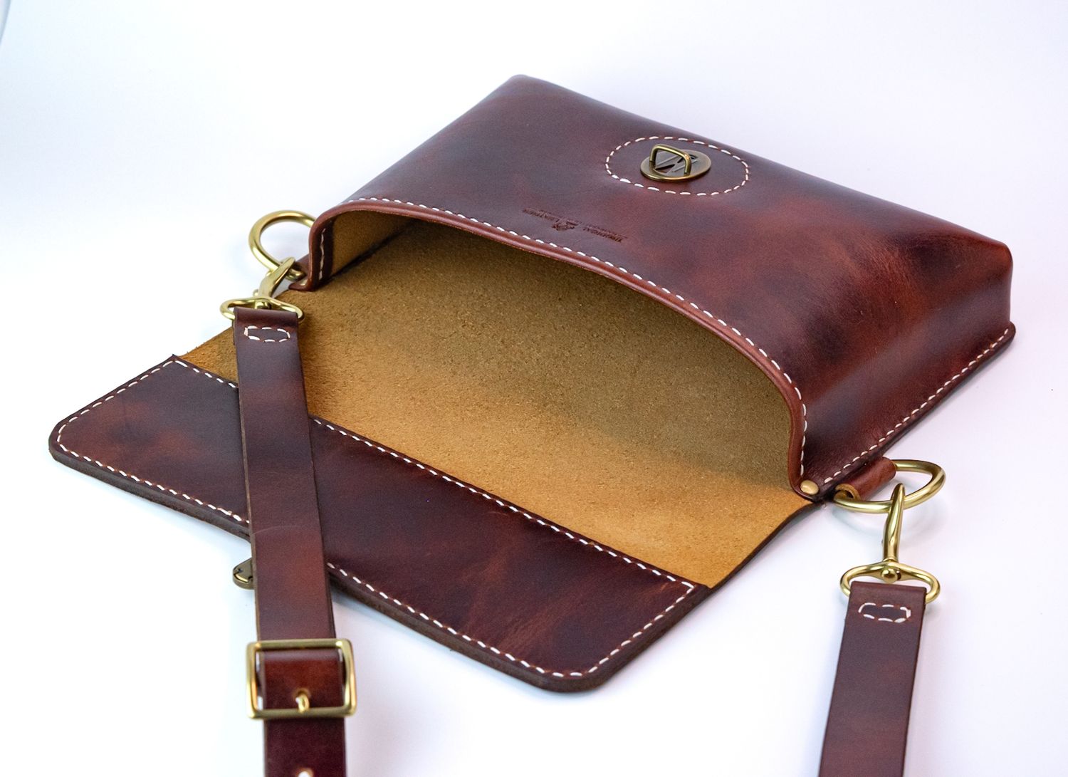 Messenger Sidebag - British Tan