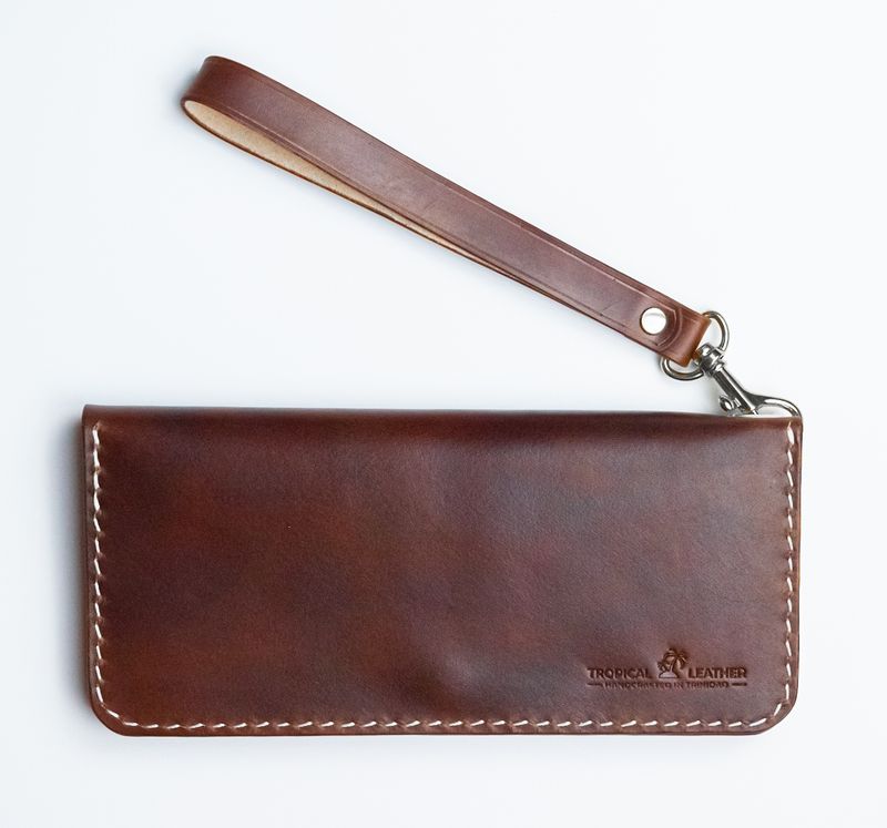 Long Wallet - Dark Brown