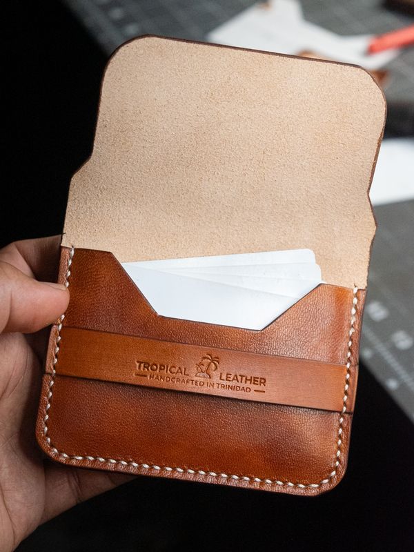 Flap Wallet - Light Brown