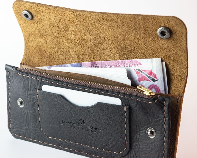 Cash Wallet - Black &amp; Brown