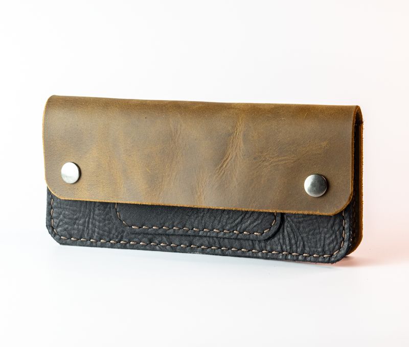Cash Wallet - Black &amp; Brown