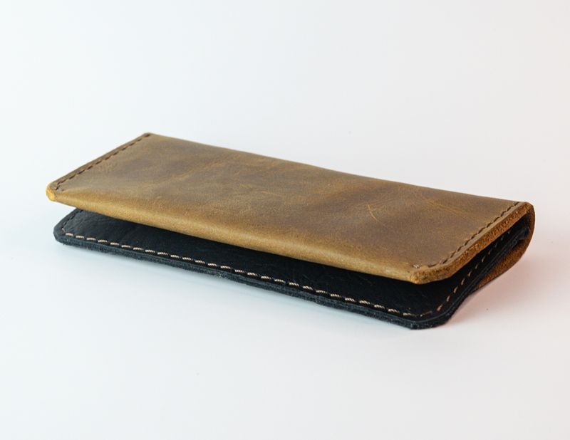 Cash Wallet - Black &amp; Brown