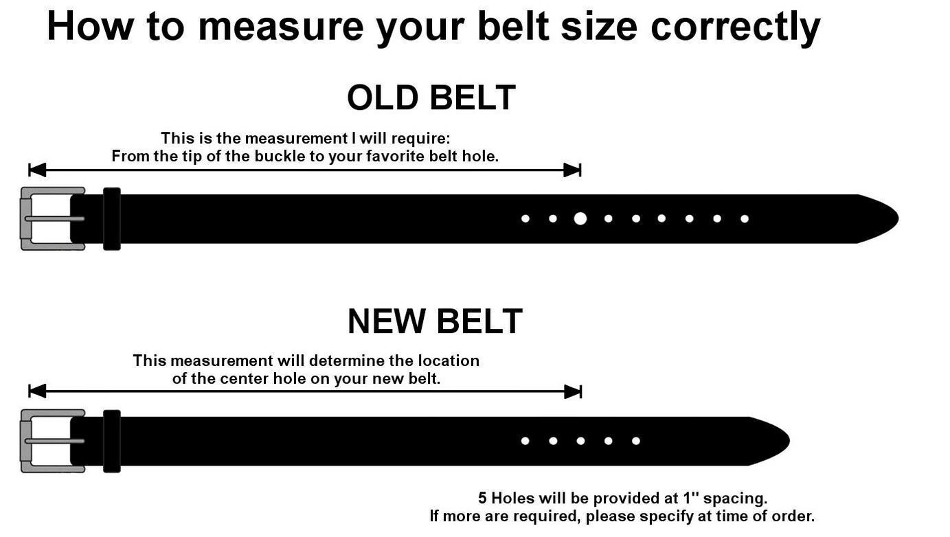 Tooled Arrowhead Belt