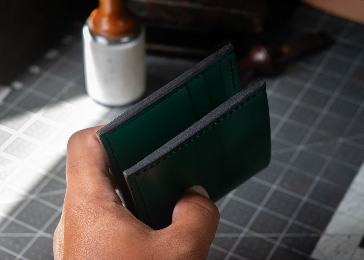 Classic Bifold Wallet - Green