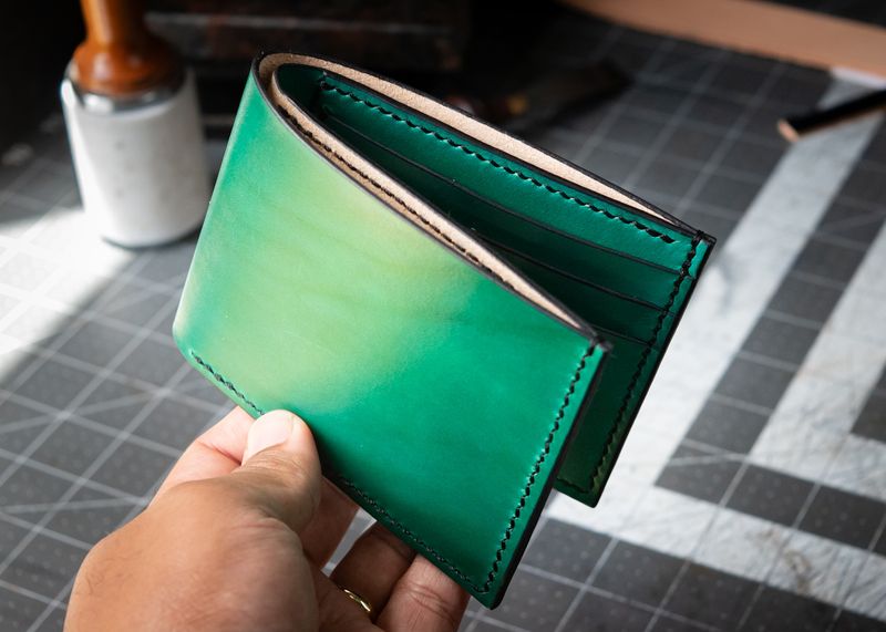 Classic Bifold Wallet - Green