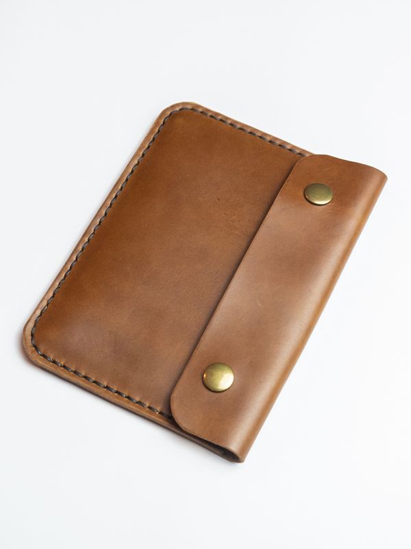 Passport Sleeve - Natural Brown