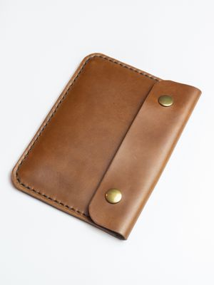 Passport Sleeve - Natural Brown
