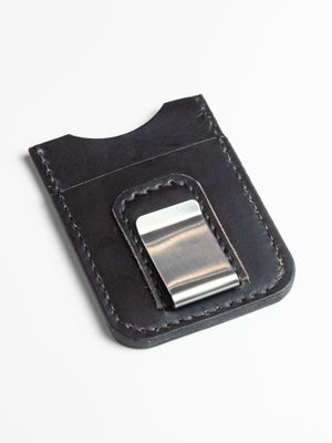 Money Clip Cardwallet - Black