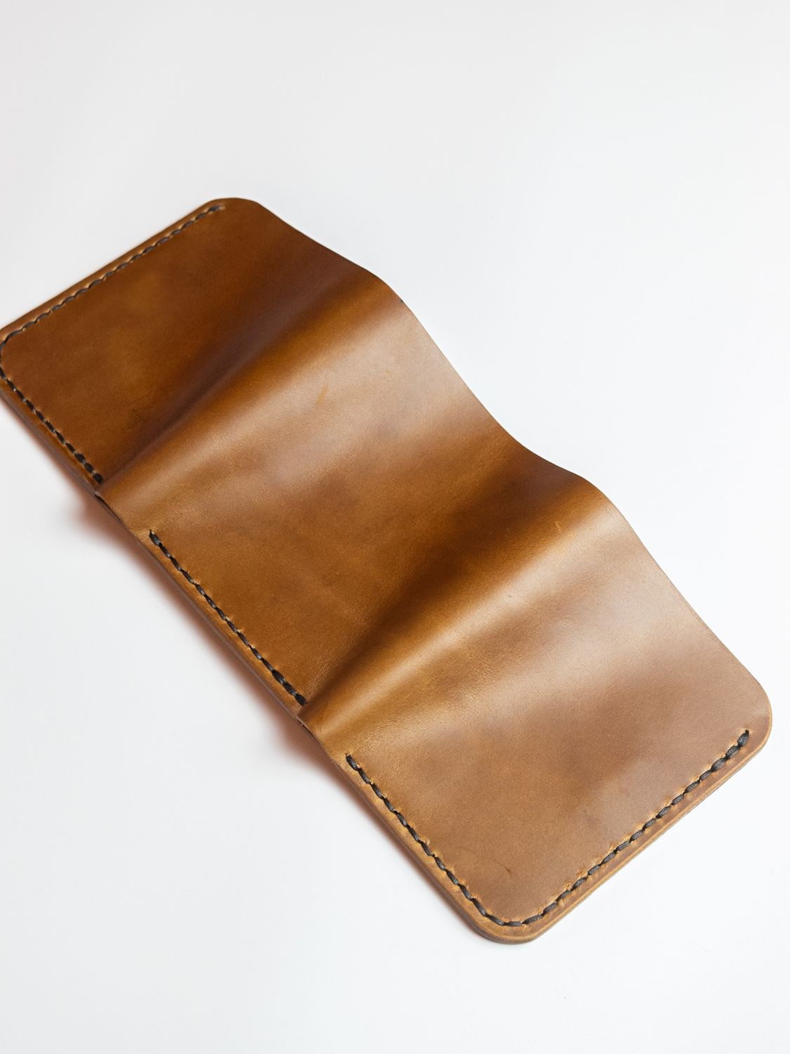 Trifold Wallet - Natural Brown