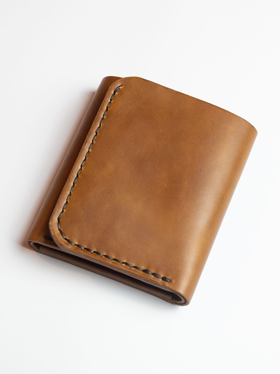 Trifold Wallet - Natural Brown