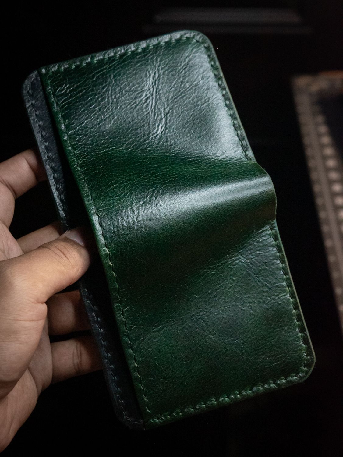 Buffalo Wallet - Forest Green &amp; Black