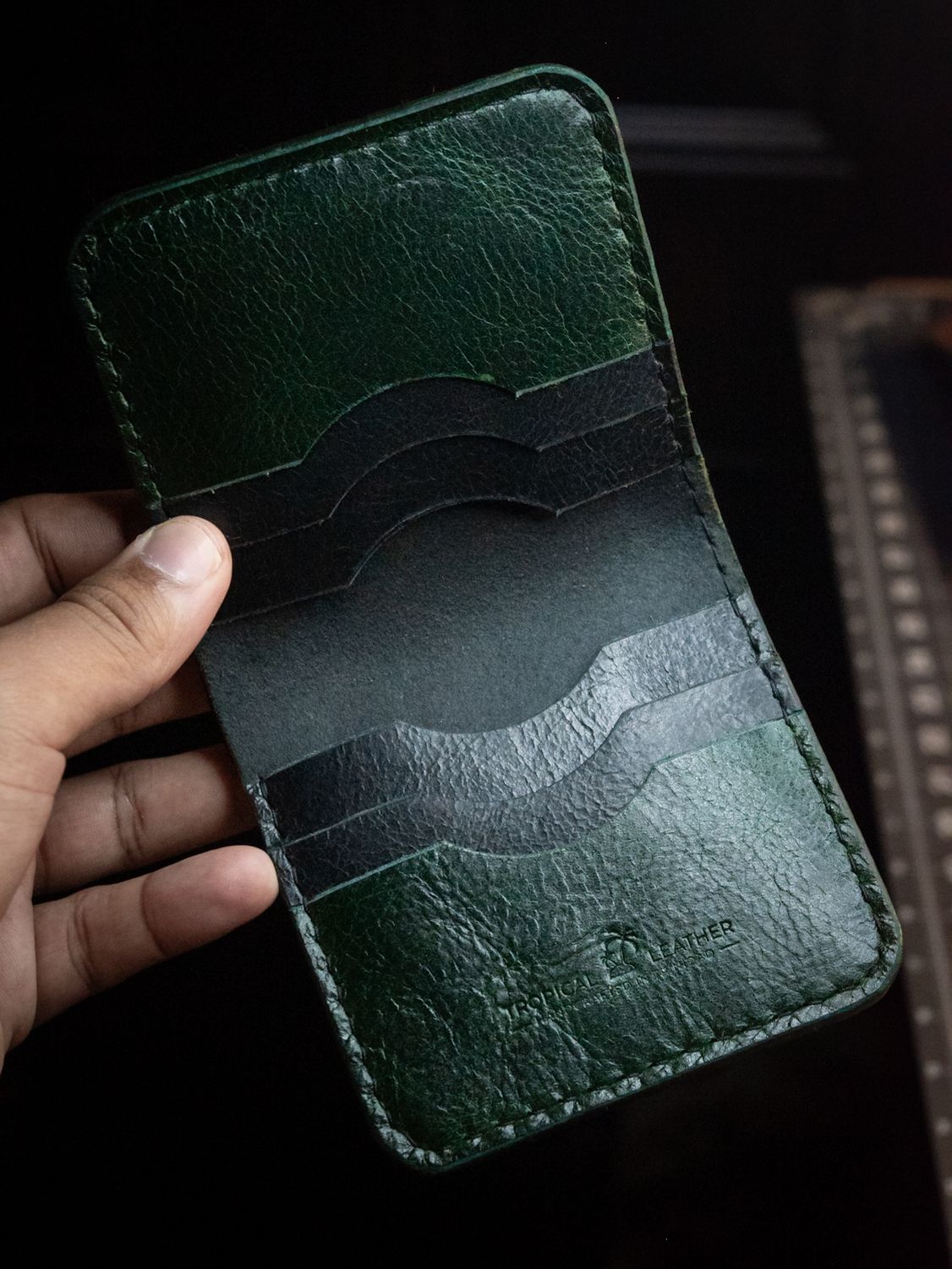 Buffalo Wallet - Forest Green &amp; Black